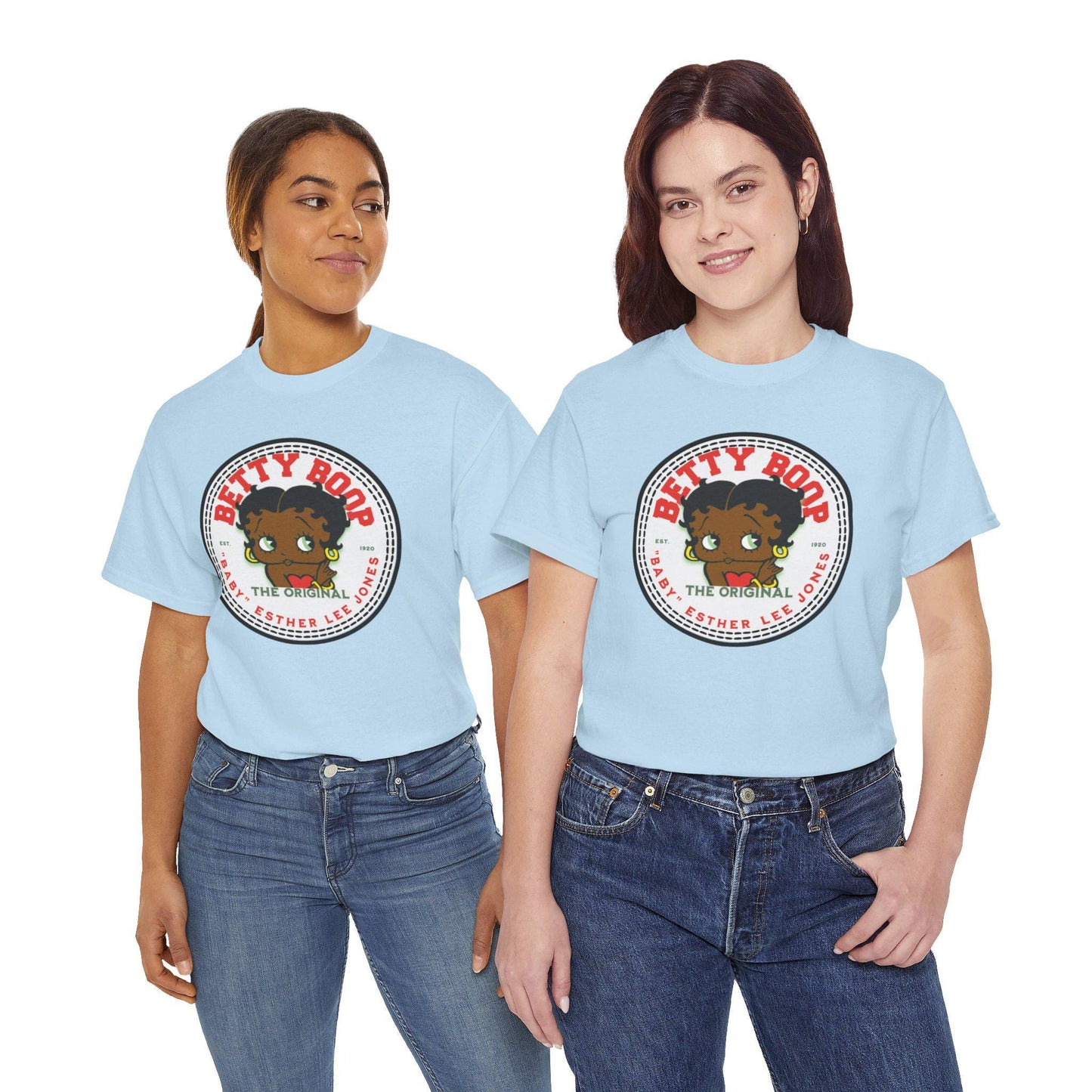 Black Betty Boop tee Black history, herstory, Afrocentric shirt Baby Esther lee Jones.AFrican American Betty Boop
