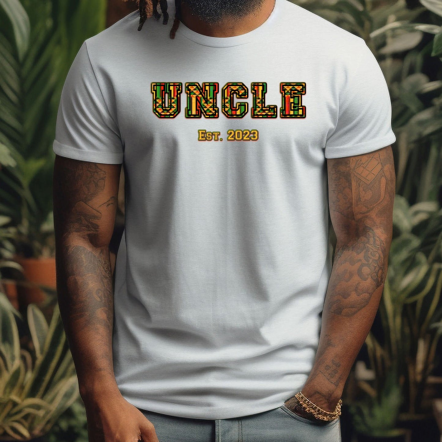 Uncle Established 2023 Unisex Heavy Cotton Tee