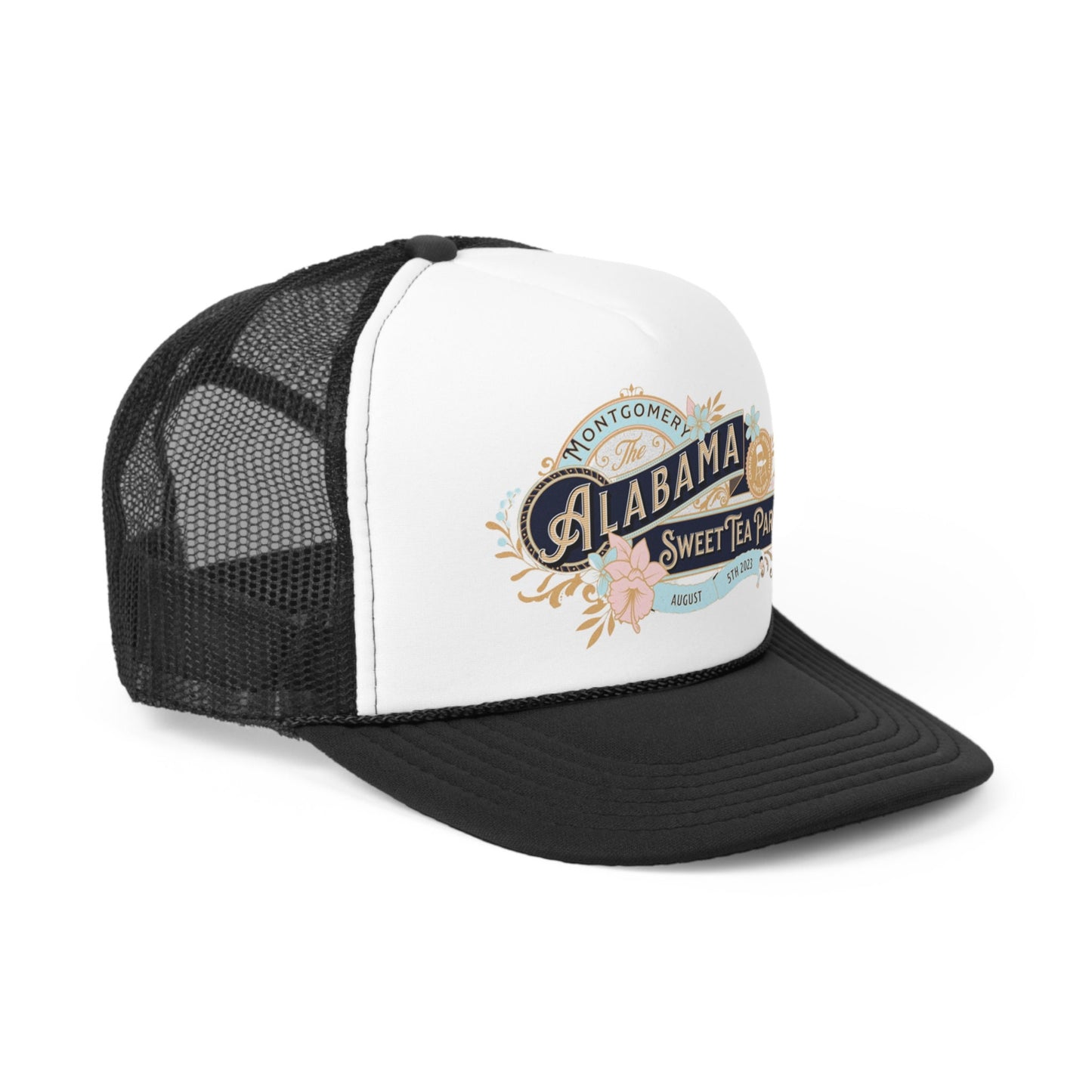 Alabama Fight , white folding chair, Alabama sweet tea party,Trucker Caps