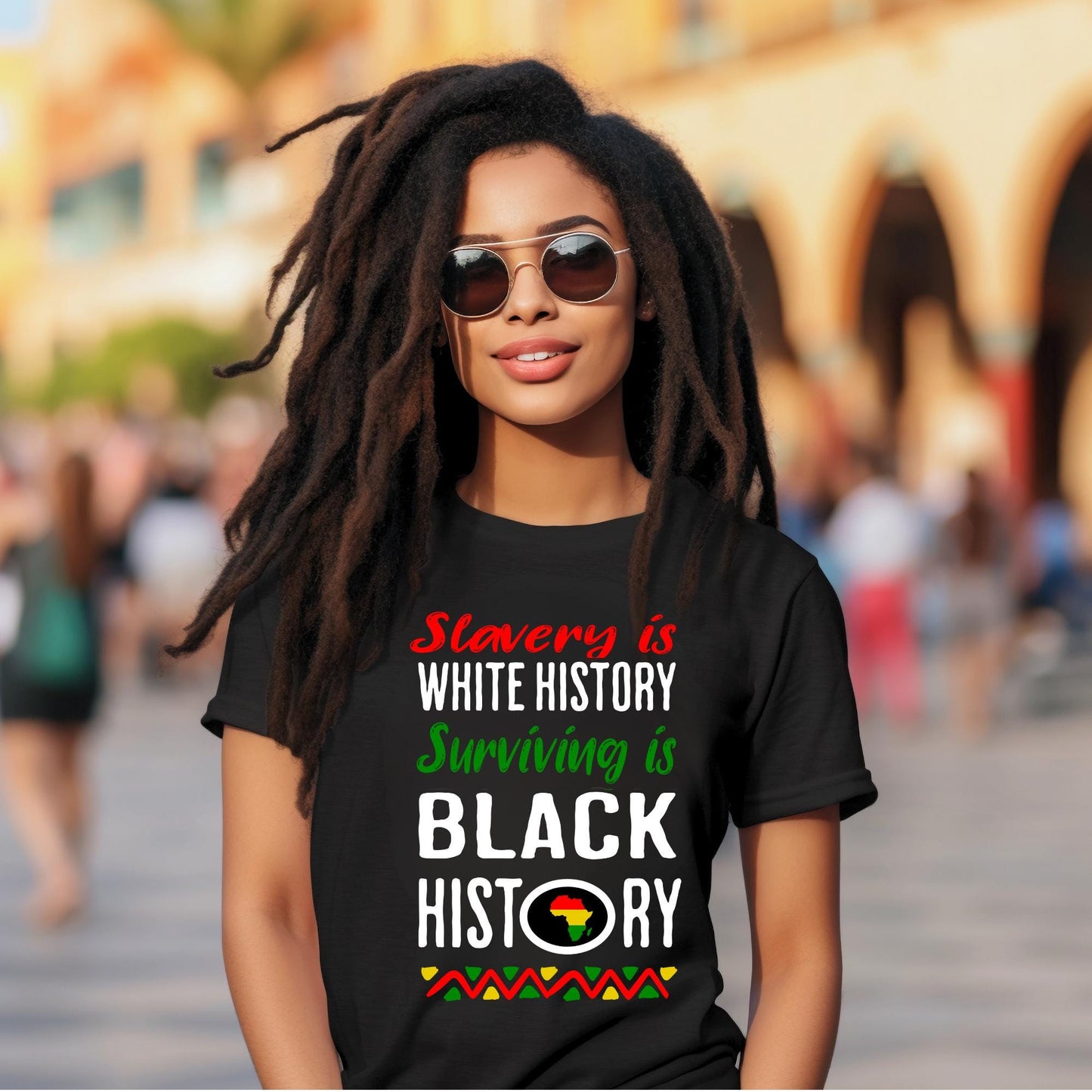 Black History Unisex Tee, African American Cultural Pride Shirt, Juneteenth Awareness Apparel, Activist Gift, Diversity Celebration, Cotton