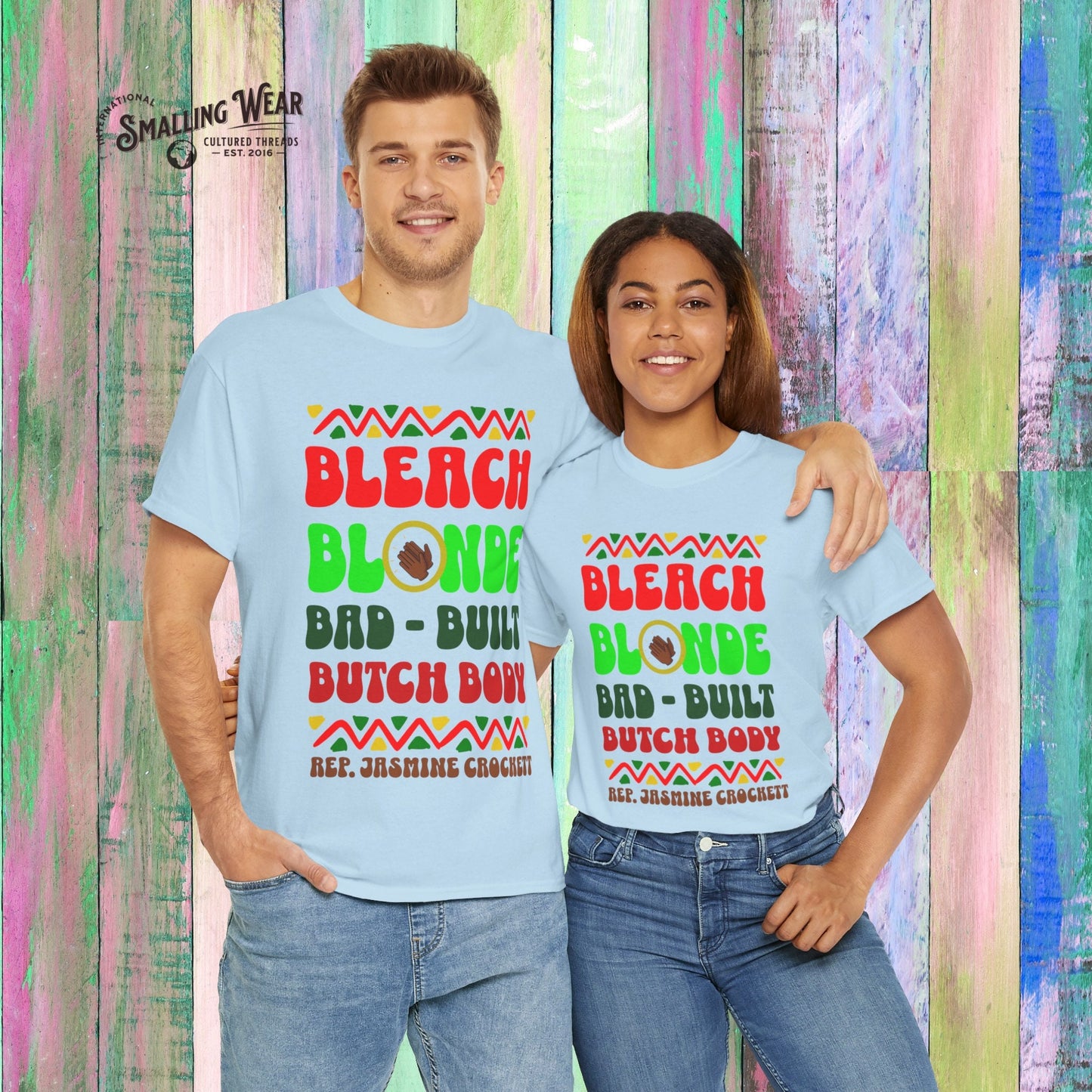 Rep Crockett Political T-shirt, Bad Built Feminist Shirt, Funny Quote Tee, Liberal Gift, Jasmine Crockett MTG Gift Letter for Congress