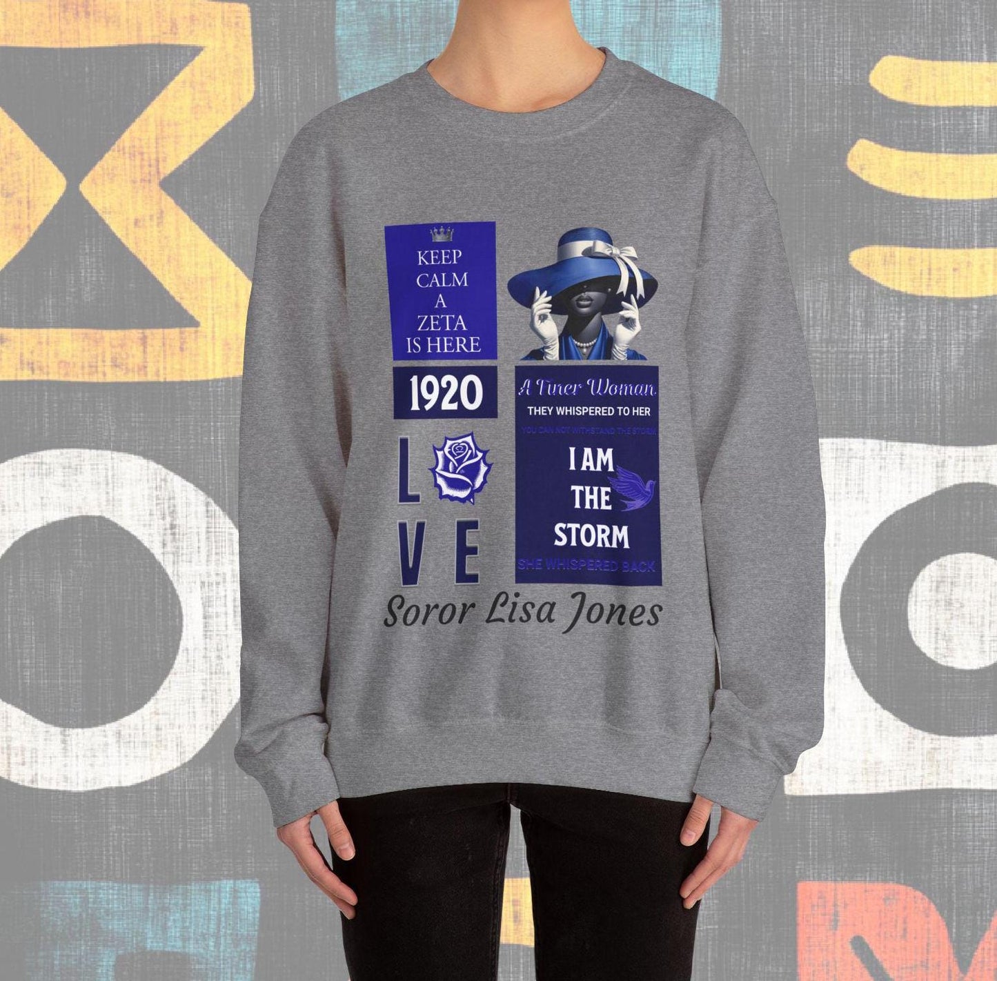 Greek Life Sweatshirt, Sorority Sister Gift, Customizable College Tee, Divine Nine Shirt, Personalized Crewneck, Sisterhood Apparel