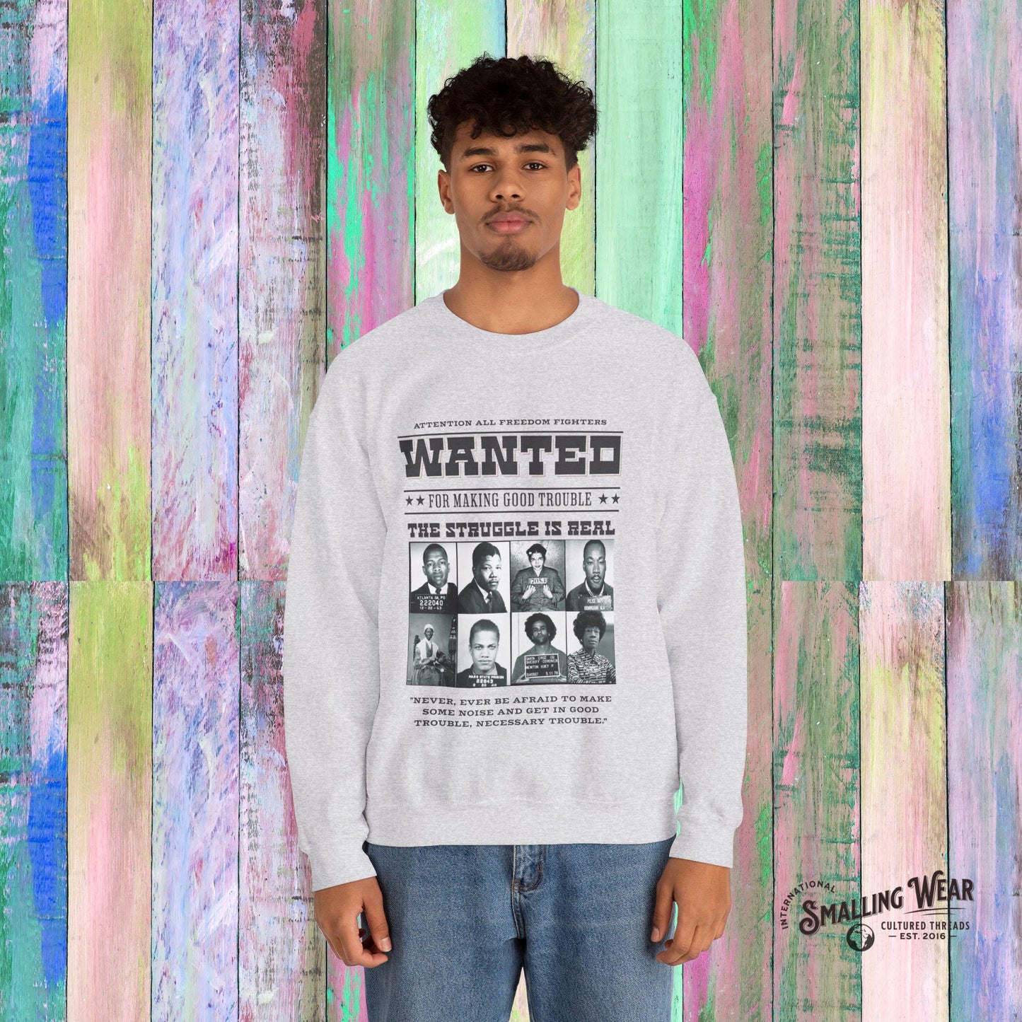 African Warrior Queens Crewneck Sweatshirt, Cozy Apparel, Gift for Her, Black History Month, Inspirational Fashion, Unisex Sweatshirt