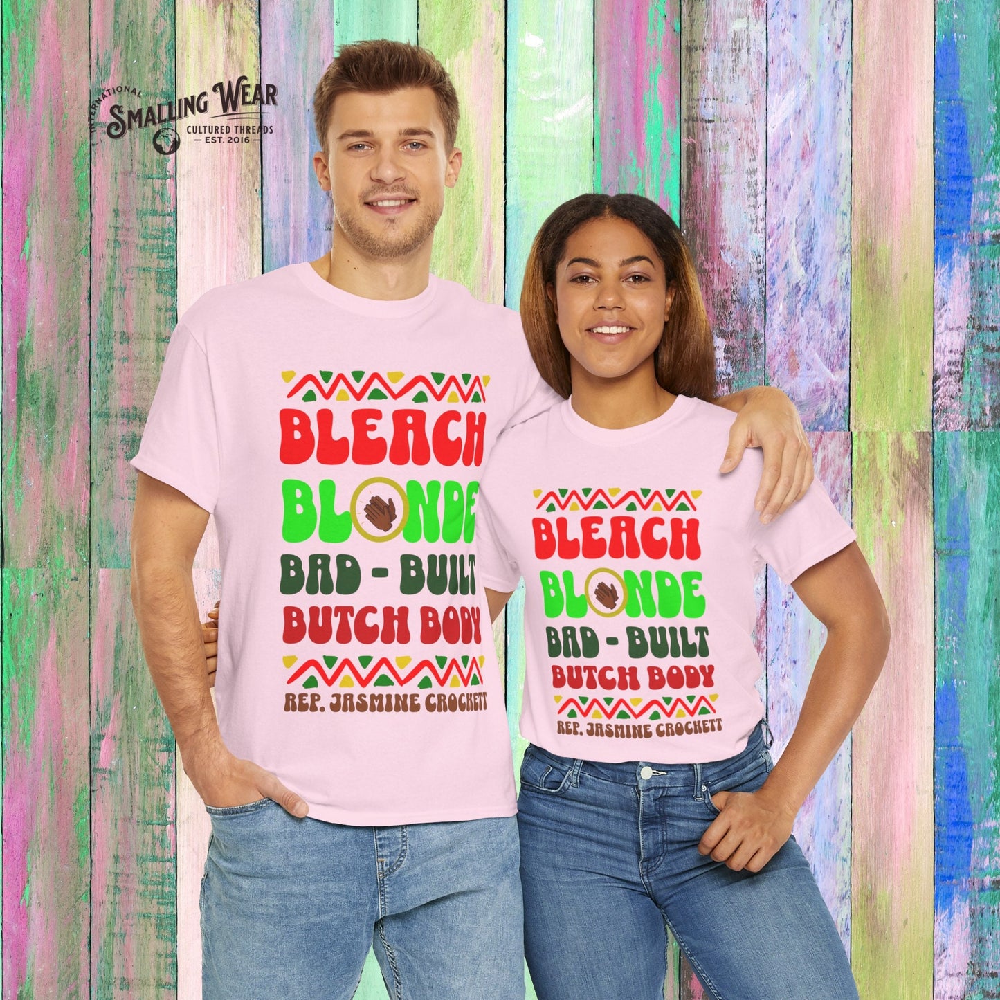 Rep Crockett Political T-shirt, Bad Built Feminist Shirt, Funny Quote Tee, Liberal Gift, Jasmine Crockett MTG Gift Letter for Congress