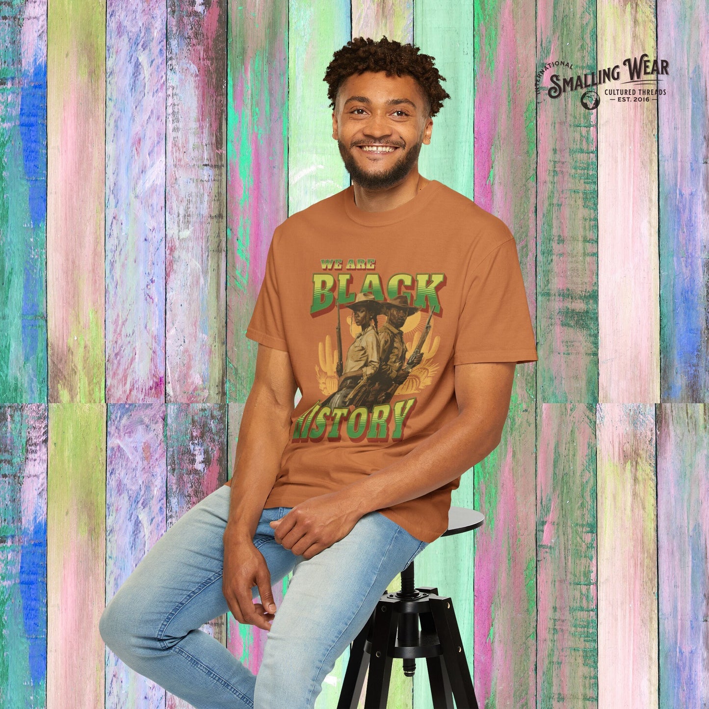 Juneteenth Couple I Am Black History Afrocentric Tee, Texas Hold Em T-shirt, Joyful Graphic Shirt, with lasso