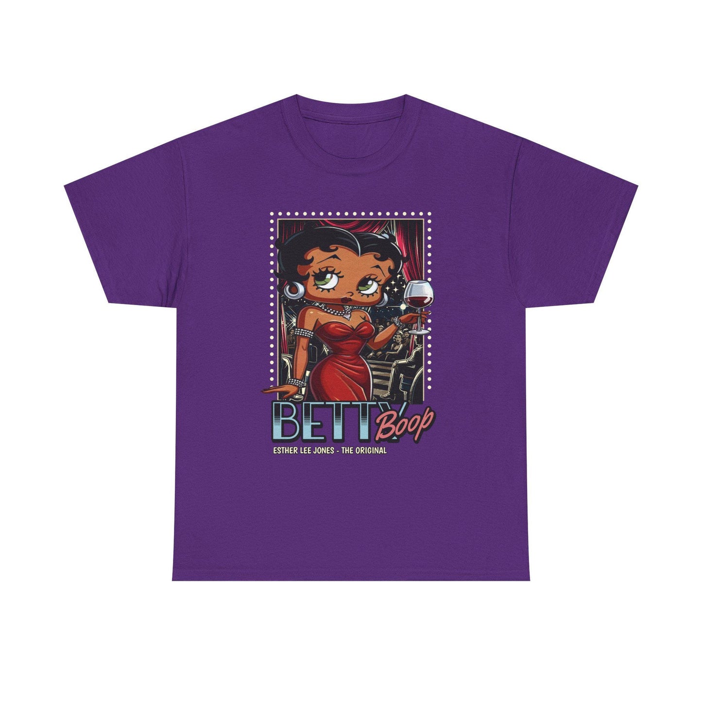 Retro Betty Boop Tee, Vintage Style Unisex T-Shirt, Fun Gift for Her, Cartoon Fan Apparel, Club Retro Shirt