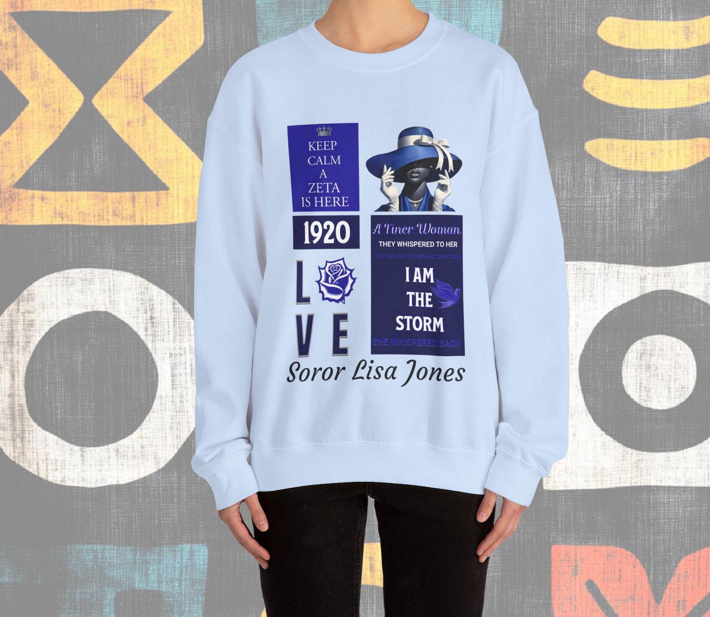 Greek Life Sweatshirt, Sorority Sister Gift, Customizable College Tee, Divine Nine Shirt, Personalized Crewneck, Sisterhood Apparel