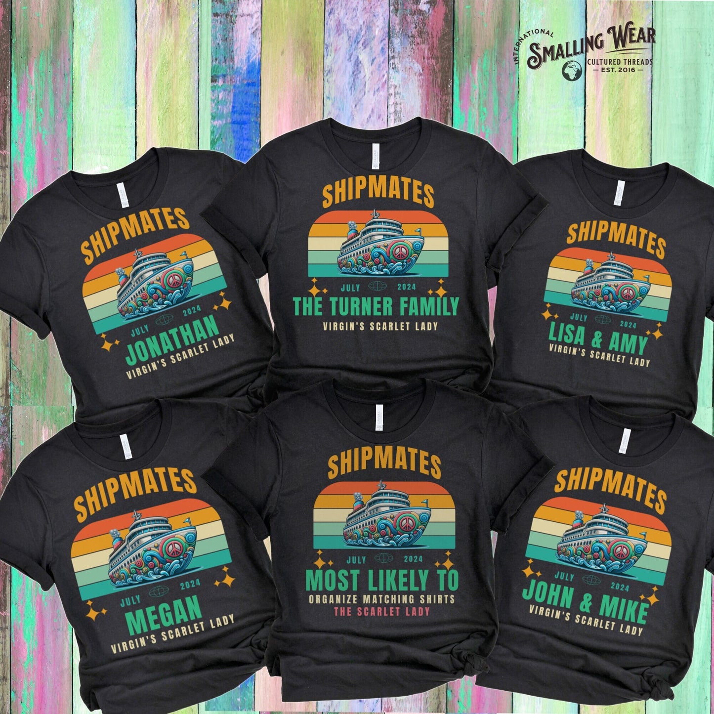 Custom Cruise Shipmate  2024 Shirt, Cruise Squad Shirt, Custom Cruise Crew Group Shirt for 2024 Season, Custom Family Cruise Shirts, Cruise
