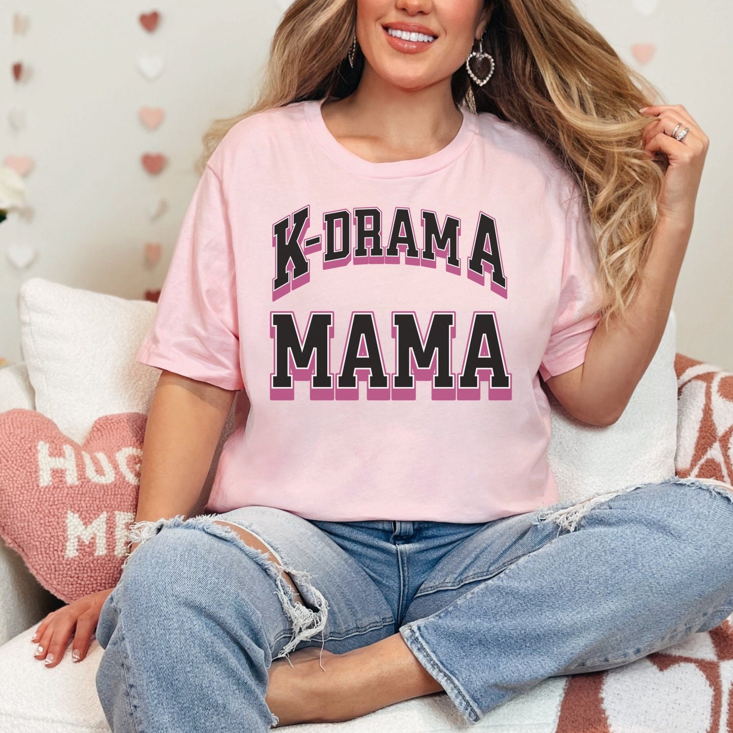 KDrama Korean Drama Mama Tee, K-Pop T-shirt, Trendy Graphic Tee, Korean Drama Gift Shirt, Mother's Day Gift