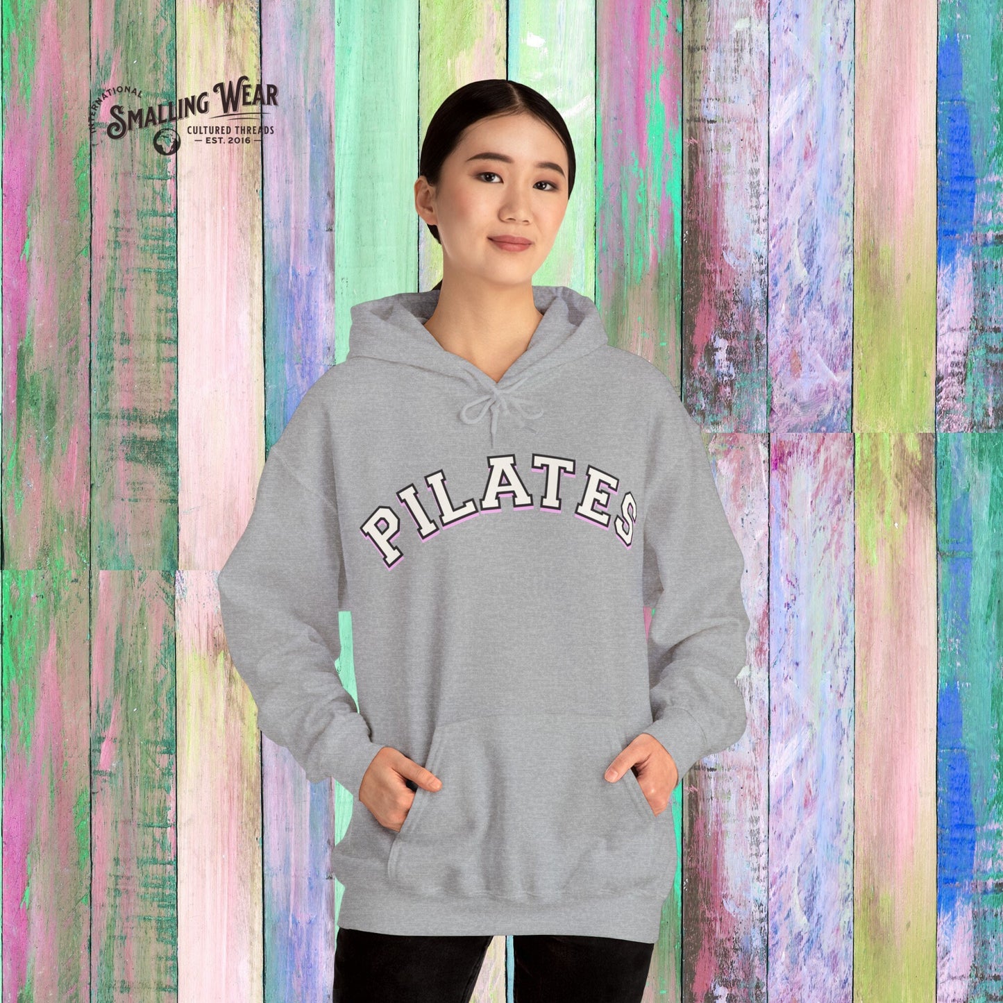 Pilates Lover Hoodie, Winter Sweatshirt, Gift for Her, Cozy Pullover, Pilates Gift Hooded Sweatshirt