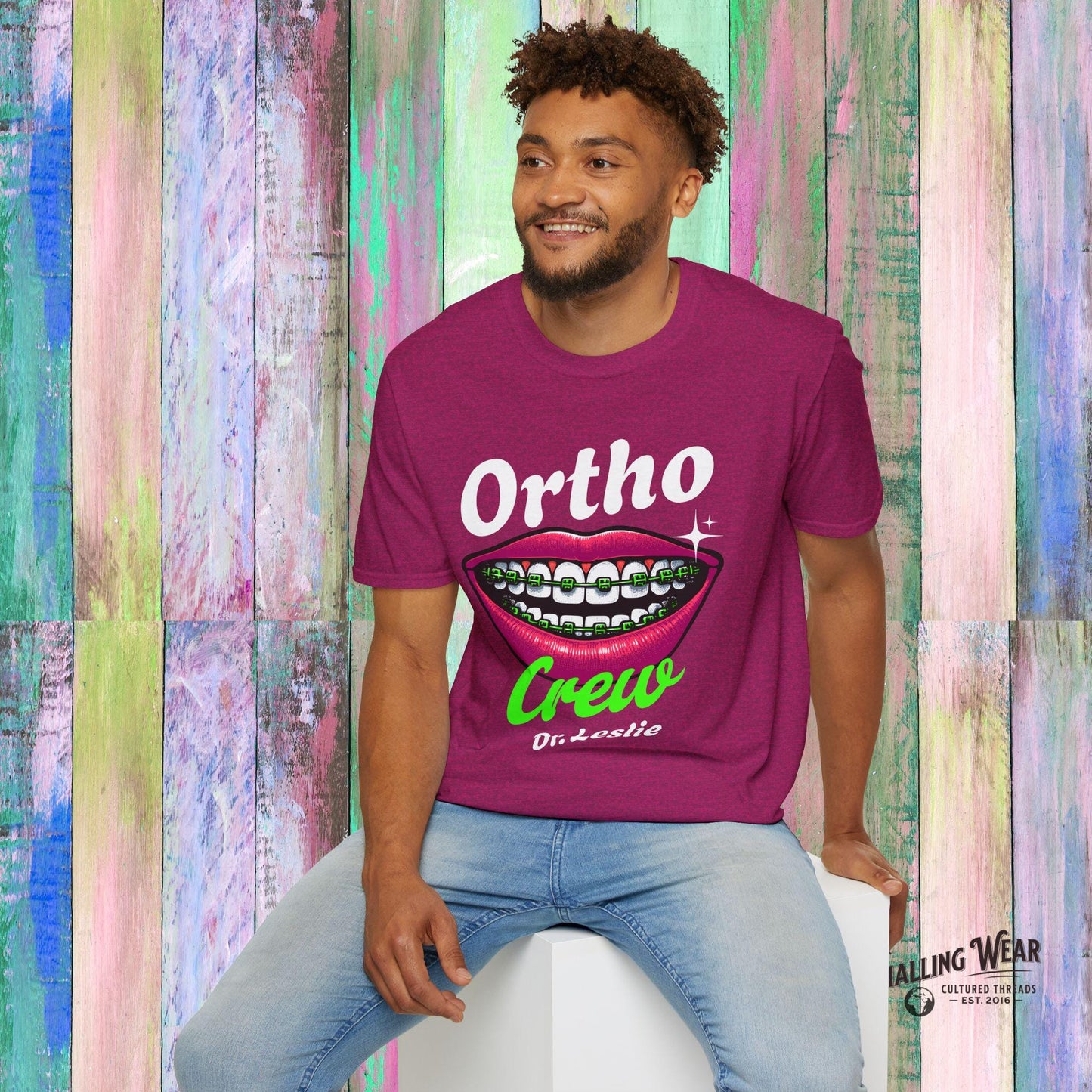 Ortho Crew Unisex Softstyle T-Shirt, Funny Graphic Tee, I've Got 99 Problems Shirt, Dentist Gift Music Lover Tee, Birthday Casual Wear,