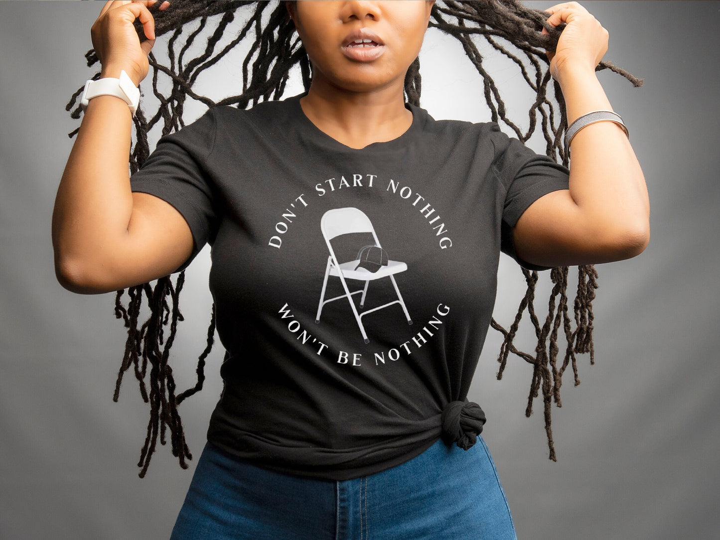 White metal folding Chair, Alabama fight, Funny tshirt, tea party tuesday t-shirt Unisex Jersey Short Sleeve Tee