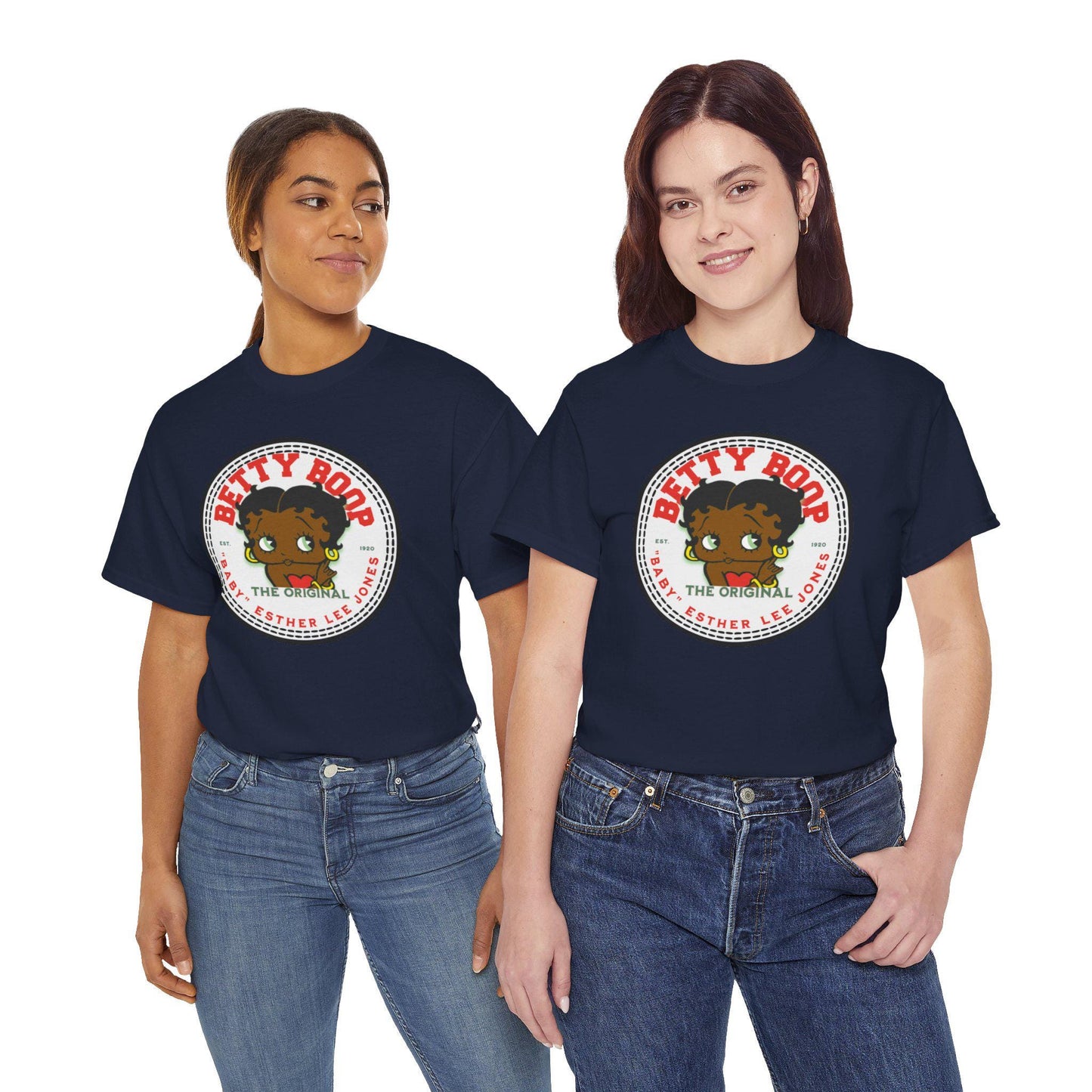 Black Betty Boop tee Black history, herstory, Afrocentric shirt Baby Esther lee Jones.AFrican American Betty Boop