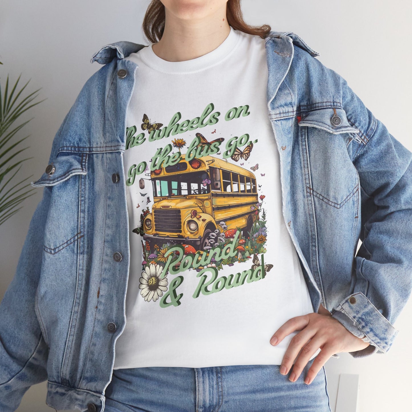 School bus t-shirt Field trip Anyone Gift for bus driver shirt  Cute the wheels on the bus go round and round Driver Gift Appreciation Tee