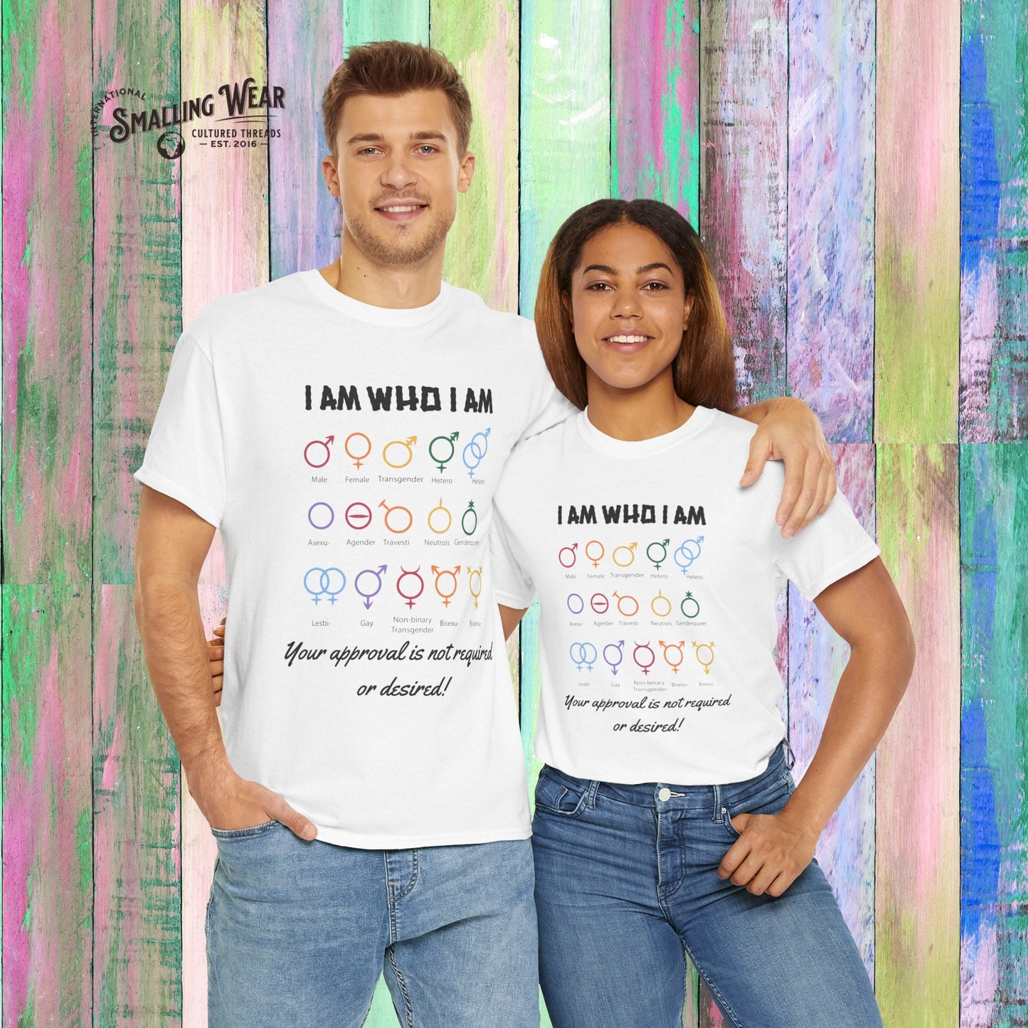 LGBT Pride Quote T-shirt, "I Am Who I Am" Tee, Approval Not Desired, LGBTQ Shirt,gift