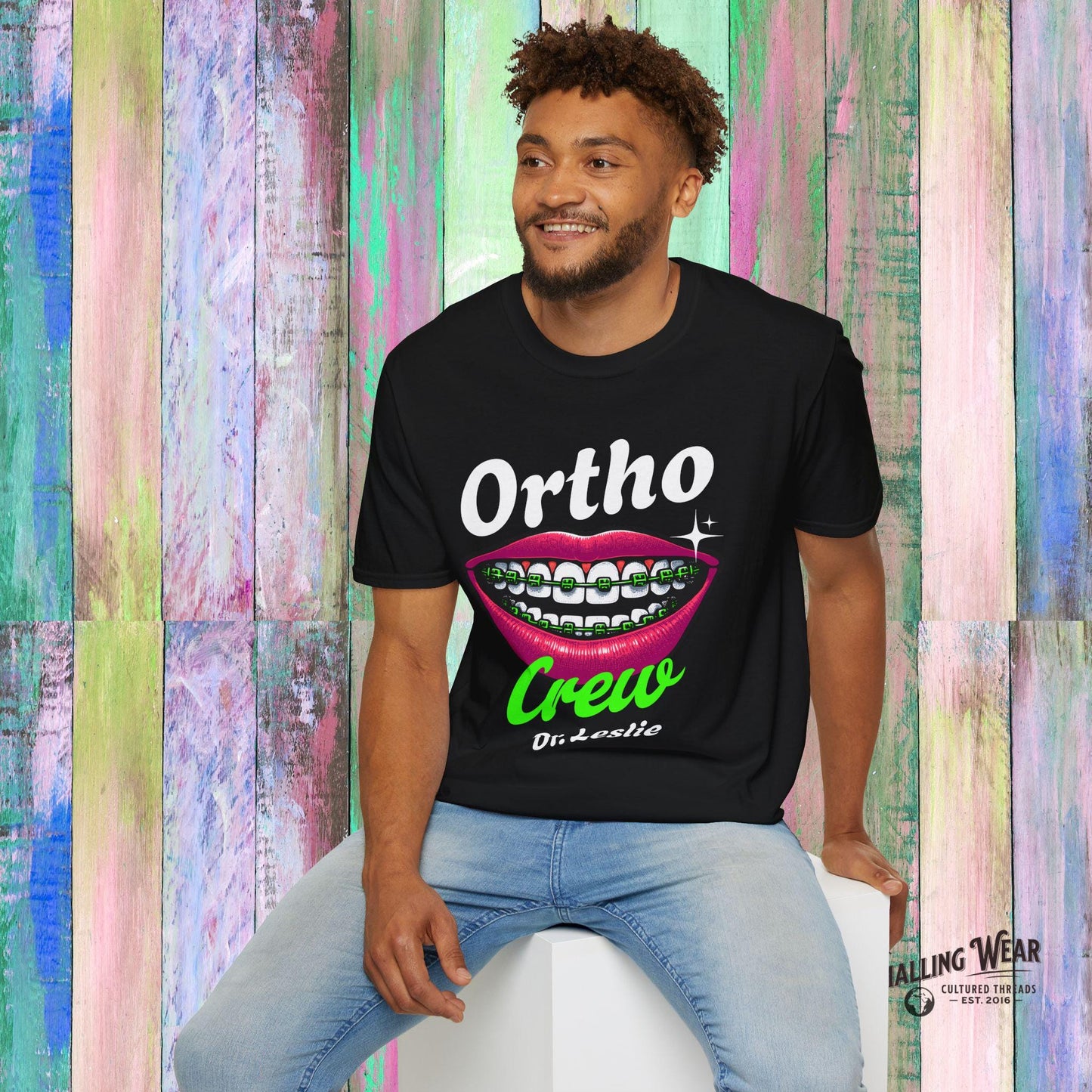 Ortho Crew Unisex Softstyle T-Shirt, Funny Graphic Tee, I've Got 99 Problems Shirt, Dentist Gift Music Lover Tee, Birthday Casual Wear,