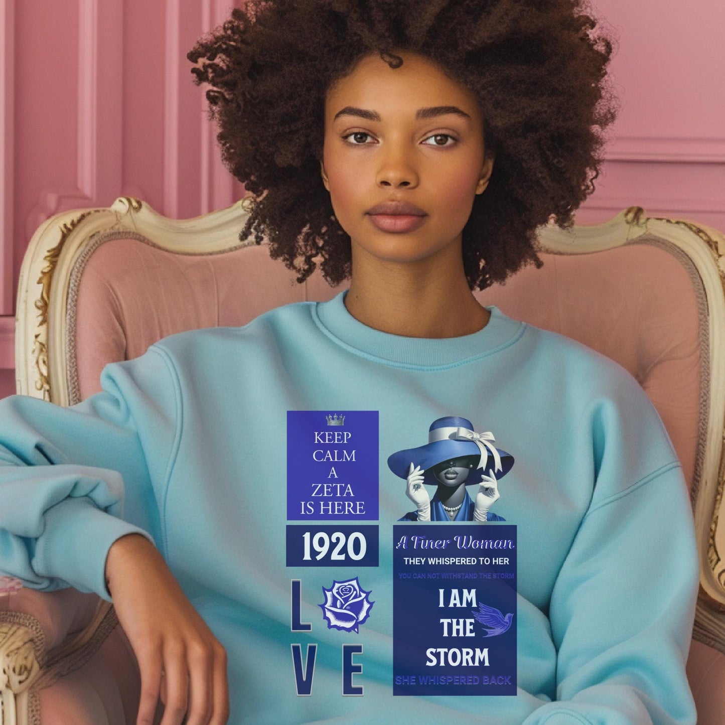 Greek Life Sweatshirt, Sorority Sister Gift, Customizable College Tee, Divine Nine Shirt, Personalized Crewneck, Sisterhood Apparel
