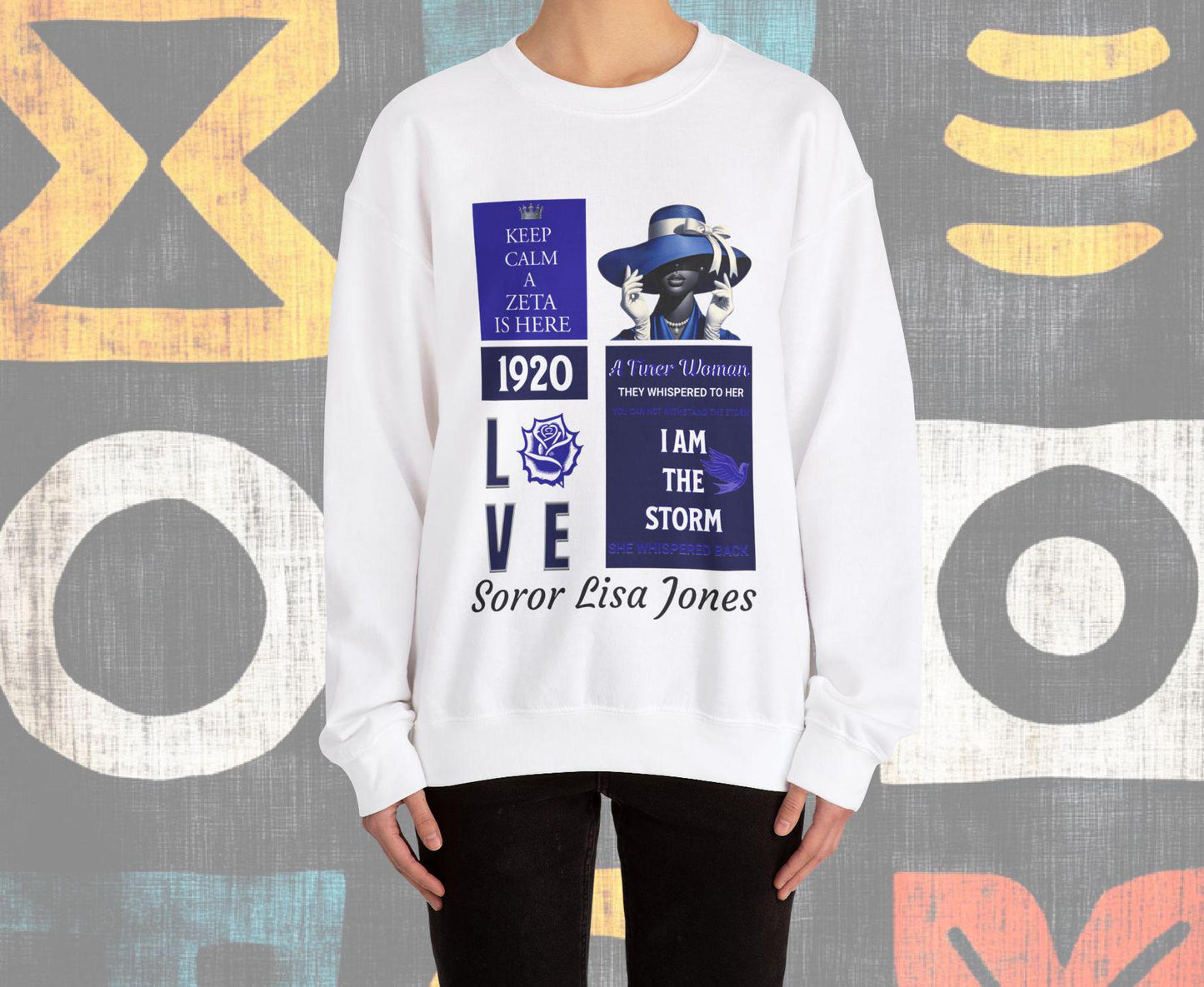 Greek Life Sweatshirt, Sorority Sister Gift, Customizable College Tee, Divine Nine Shirt, Personalized Crewneck, Sisterhood Apparel