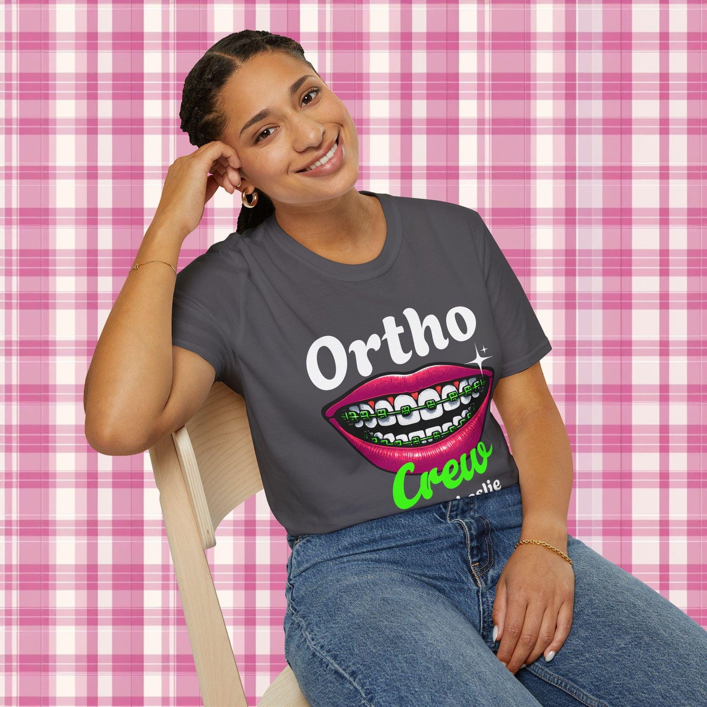 Ortho Crew Unisex Softstyle T-Shirt, Funny Graphic Tee, I've Got 99 Problems Shirt, Dentist Gift Music Lover Tee, Birthday Casual Wear,
