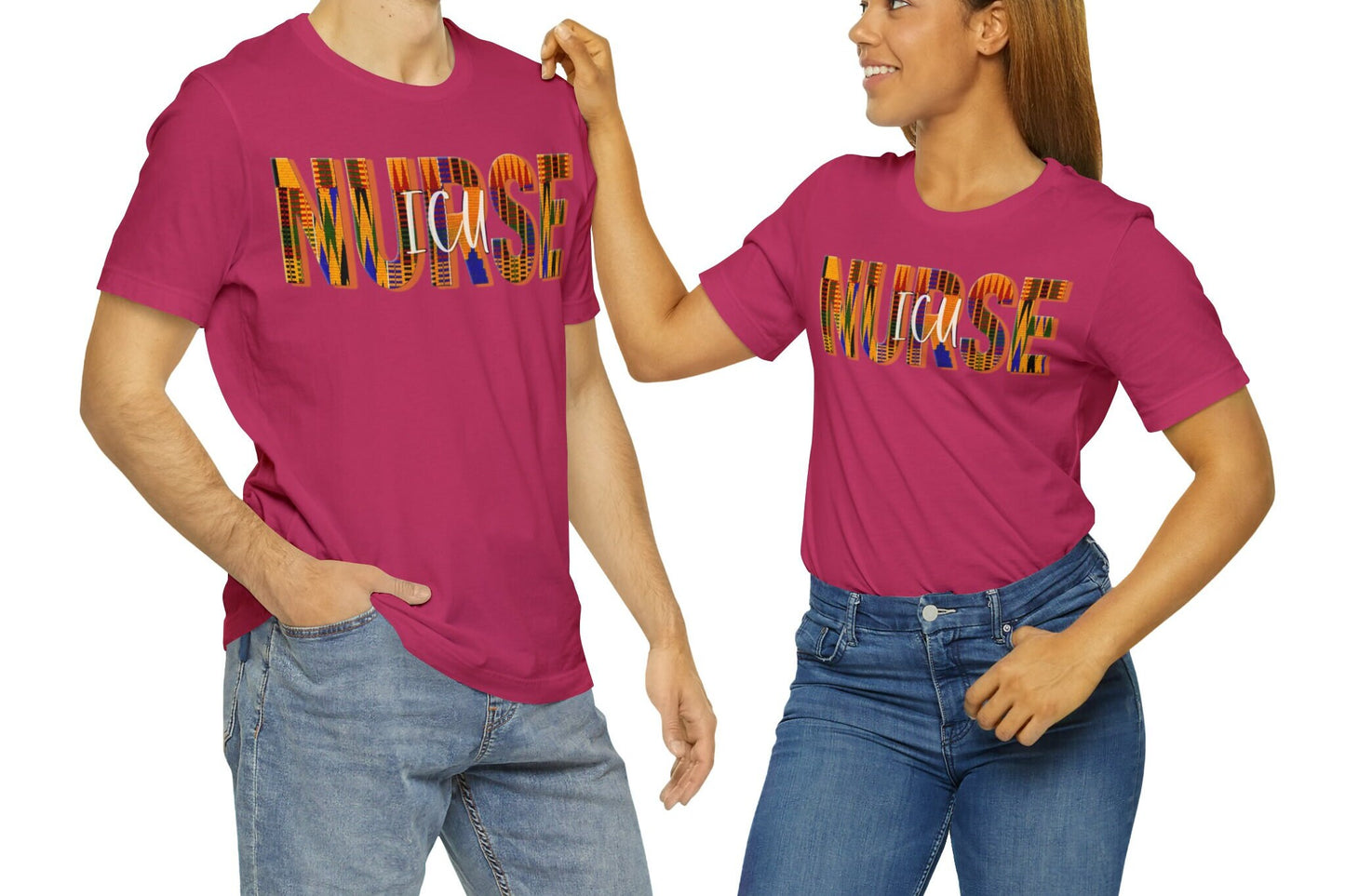 ICU Nurse shirt, gift for nurse Unisex Jersey Short Sleeve Tee
