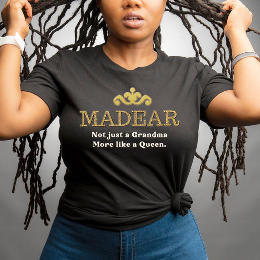 Madea not just a Grandma but a Queen Women’s basic organic t-shirt